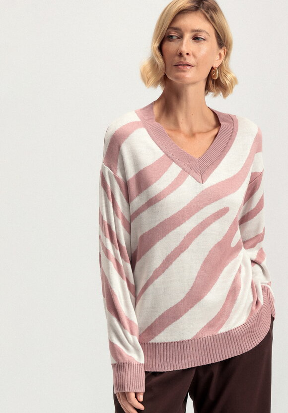 Джемпер с принтом зебра шир.  580, рис. 25