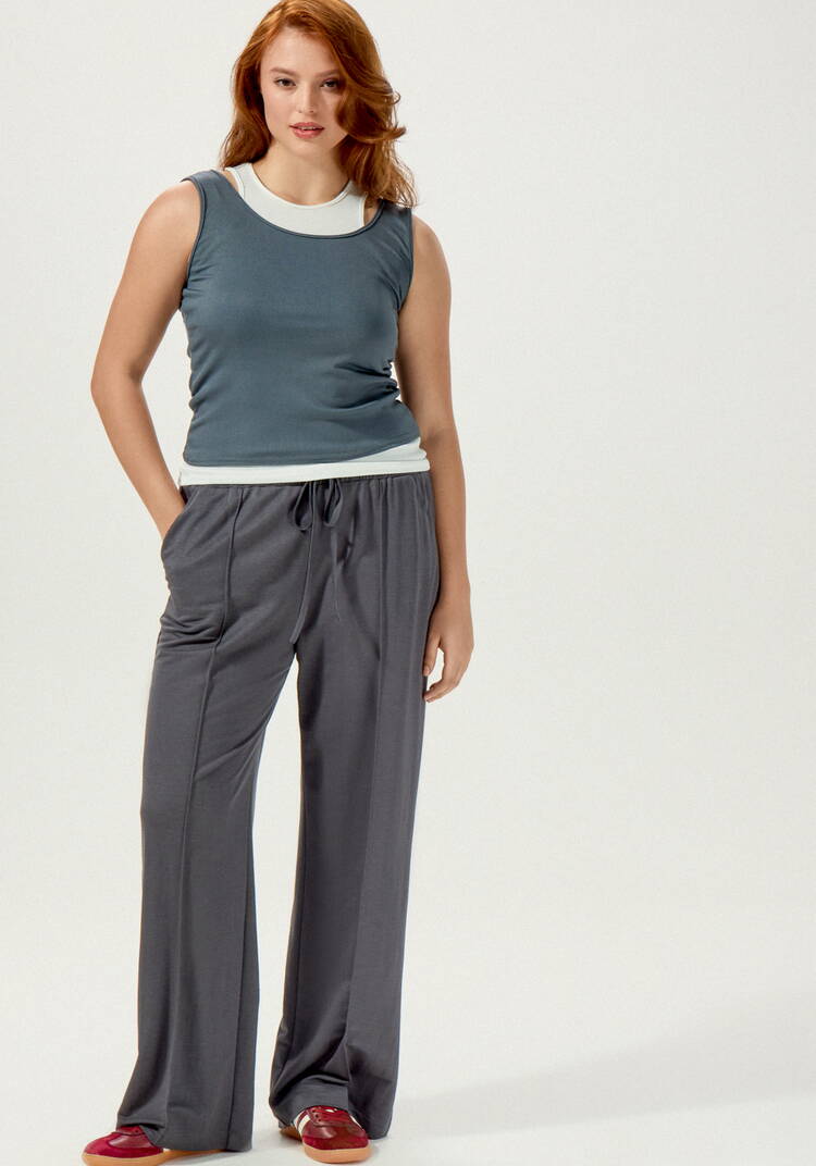 Брюки со стрелками свободного кроя шир.  750, рис. 18