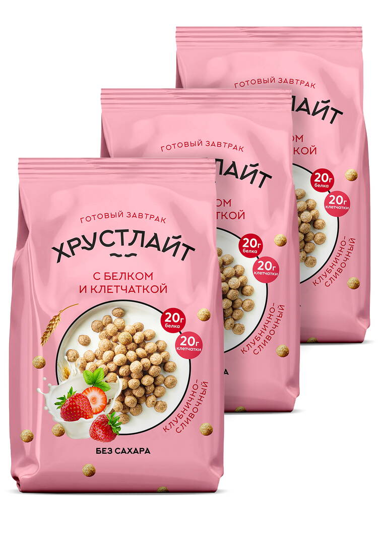 Завтрак Хрустлайт с белком и клетчаткой,3шт шир.  750, рис. 3