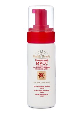 Очищающий мусс с сапонинами мыльного дерева