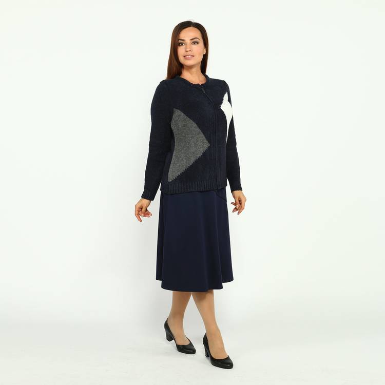 Юбка-трапеция на резинке шир.  750, рис. 11