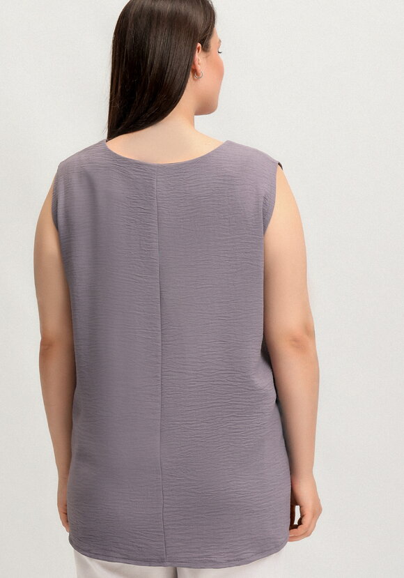 Топ свободного кроя с круглым вырезом шир.  580, рис. 3