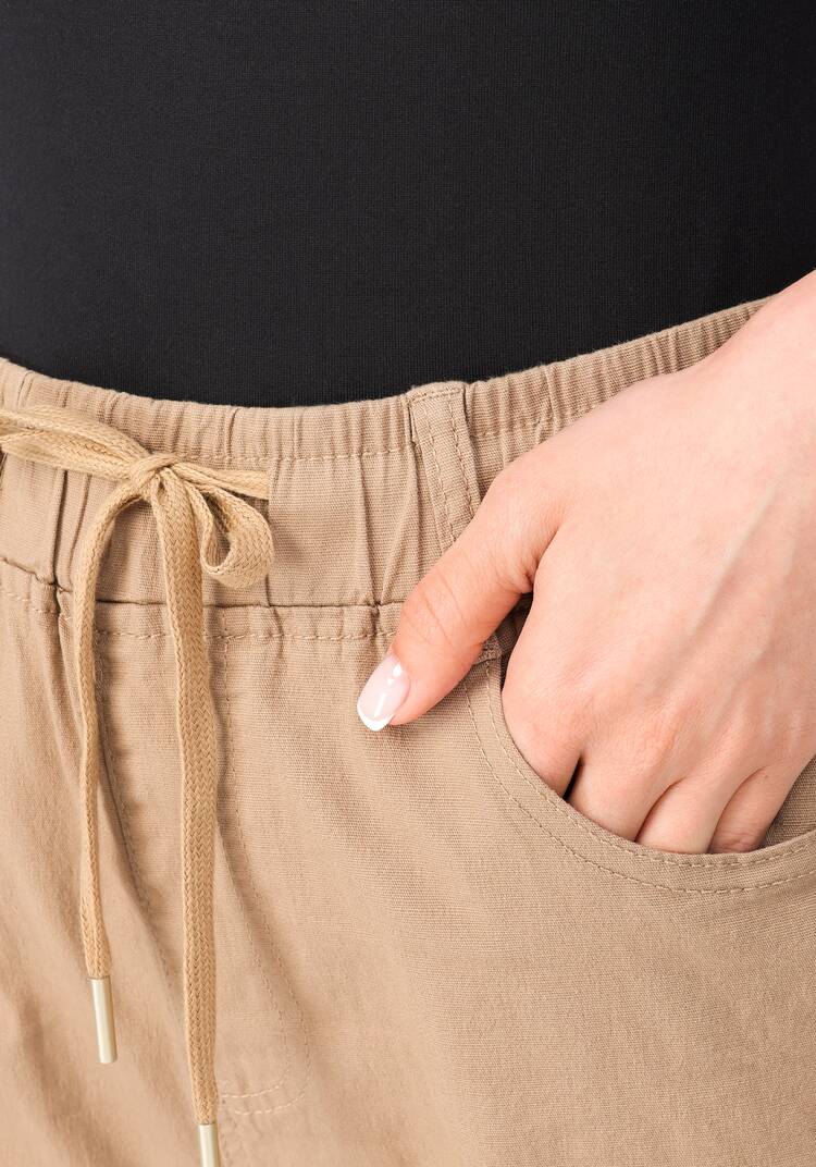 Брюки на резинке с декором шир.  750, рис. 17