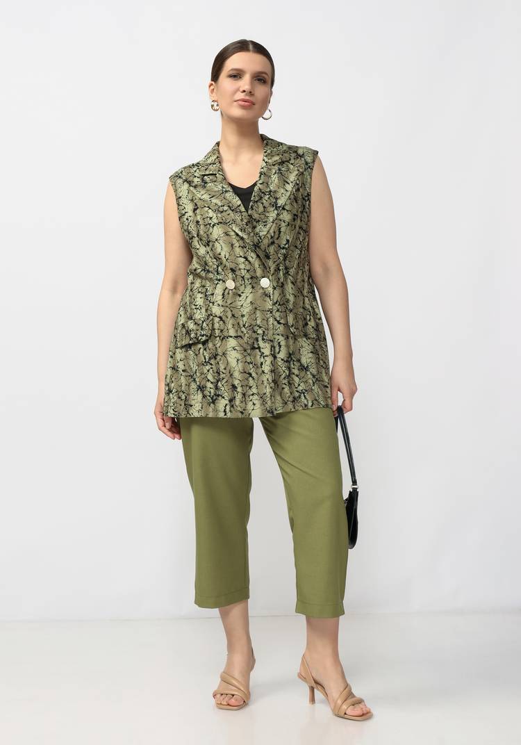 Жилет двубортный Полет шир.  750, рис. 13