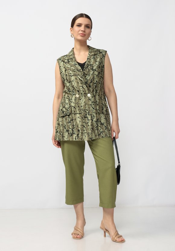 Жилет двубортный Полет шир.  580, рис. 13