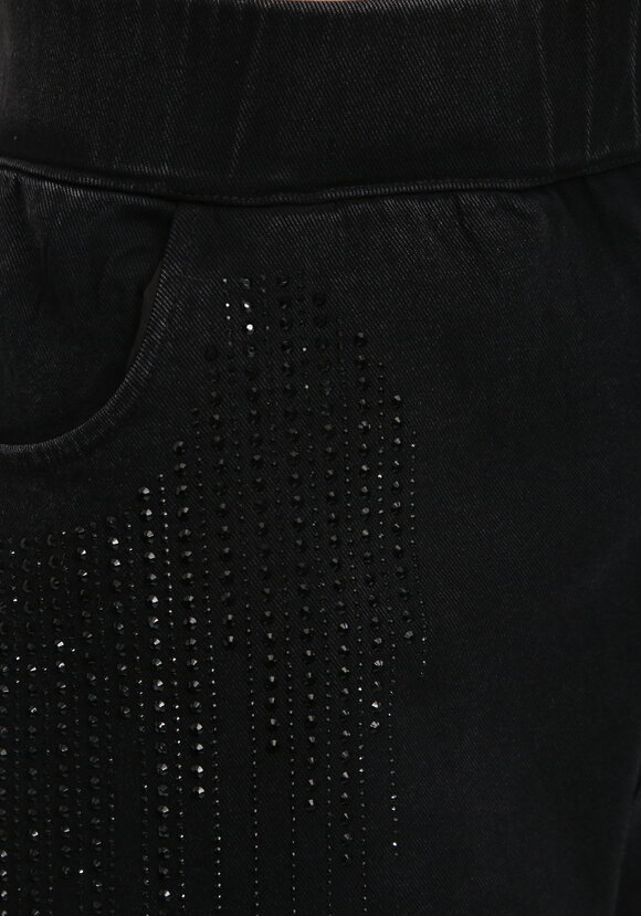 Брюки 7/8 со стразами шир.  580, рис. 5