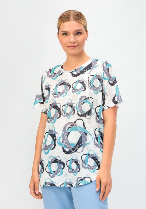 Футболка со стразами Фиби шир.  580, рис. 15