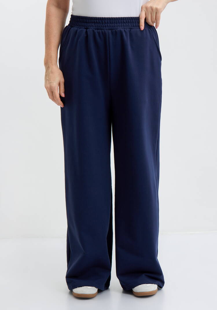 Брюки трикотажные широкие на резинке шир.  750, рис. 4