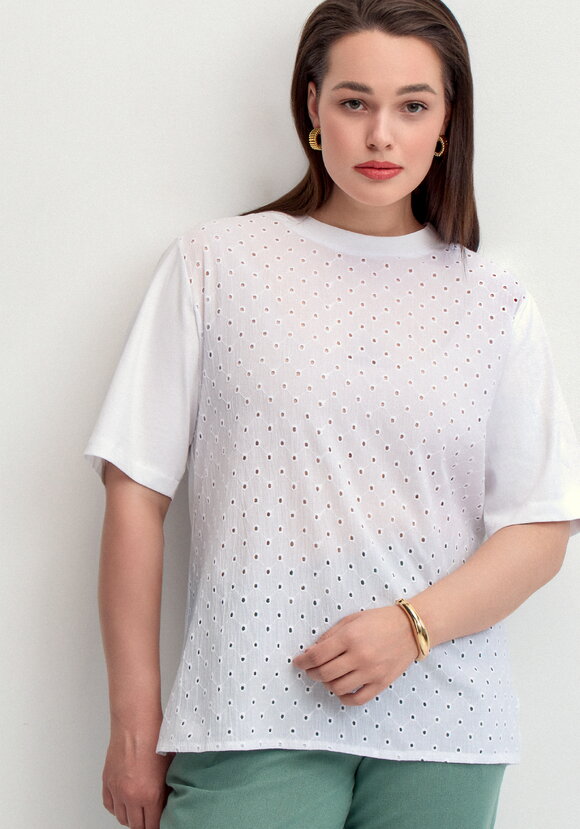 Футболка с шитьем шир.  580, рис. 1