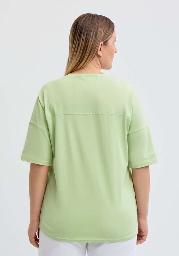 Футболка с флоральным принтом шир.  580, рис. 13