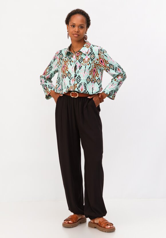 Брюки-шаровары на резинке шир.  580, рис. 16