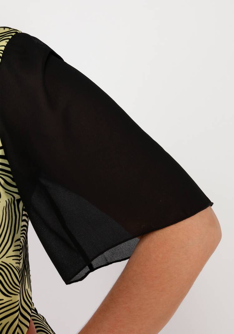 Платье-миди трапециевидного силуэта шир.  750, рис. 10