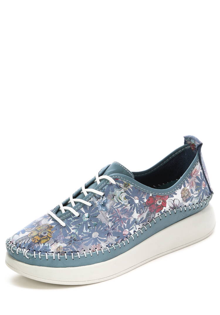 Полуботинки женские Цветы шир.  750, рис. 11