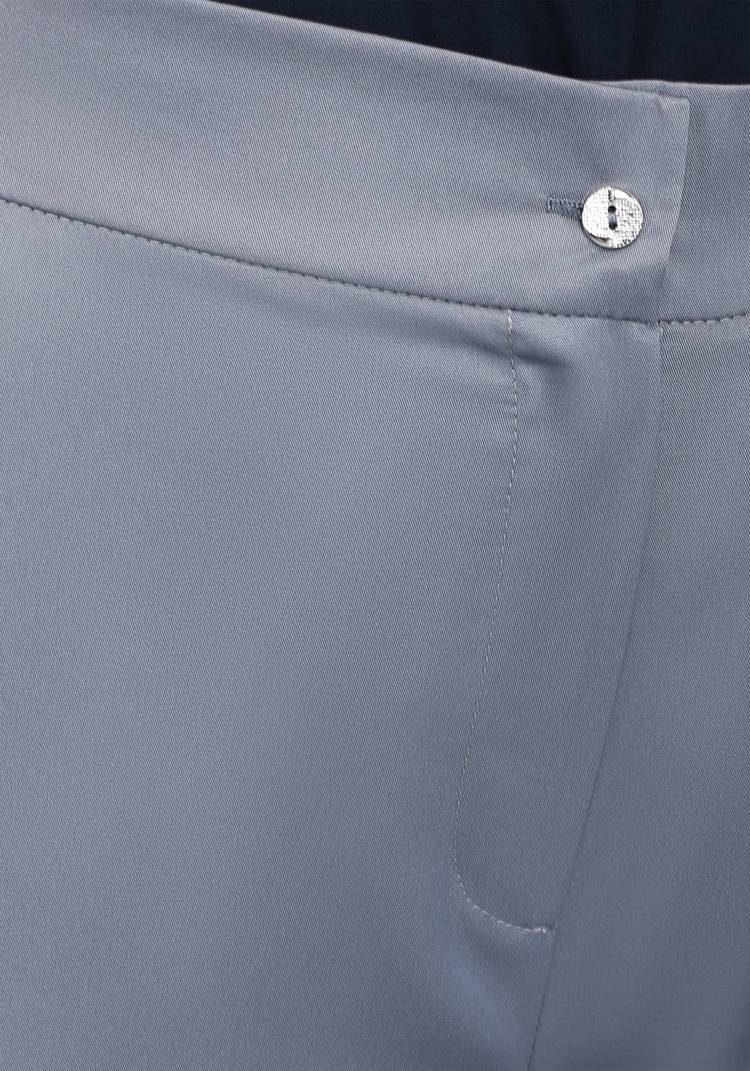 Брюки на резинке прямого кроя однотонные шир.  750, рис. 12