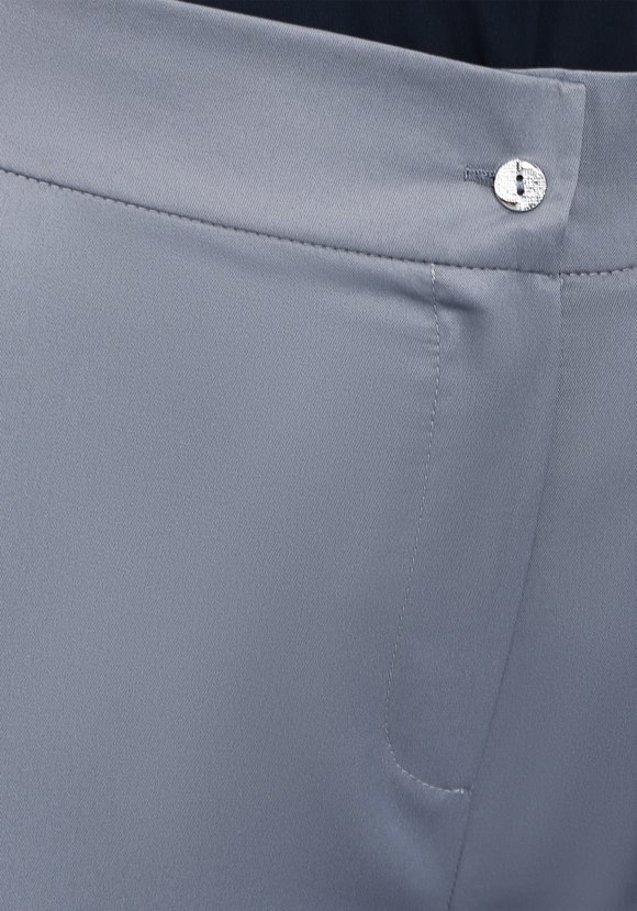 Брюки на резинке прямого кроя однотонные шир.  580, рис. 12