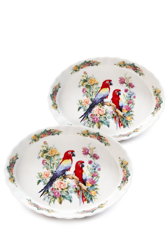 Набор фарфоровых блюд для запекания, 2шт шир.  580, рис. 28