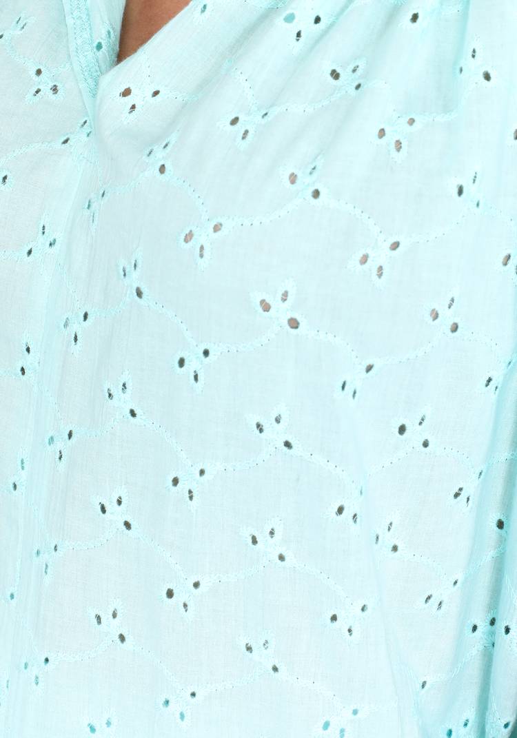 Блуза из шитья с коротким рукавом шир.  750, рис. 12