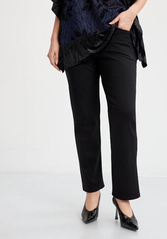 Брюки Кокетка с начесом шир.  580, рис. 14