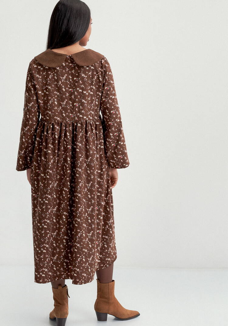 Платье оверсайз с круглым воротником шир.  750, рис. 12