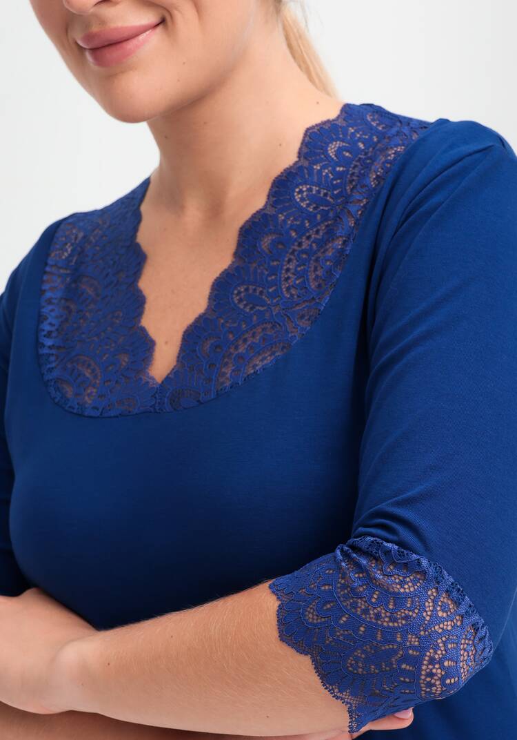 Майка с рукавом 3/4 Леди Кармен шир.  750, рис. 4