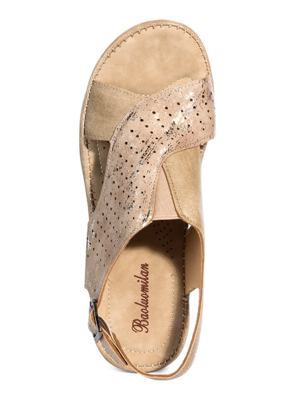 Босоножки женские Клэр шир.  580, рис. 4