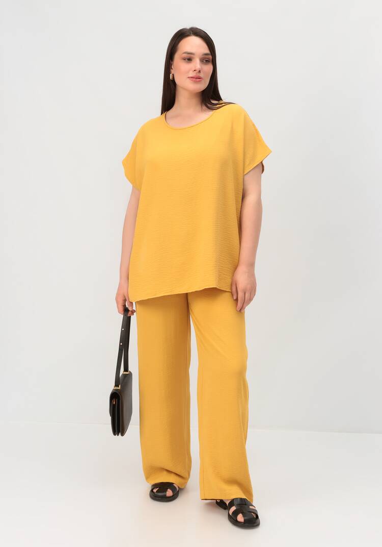 Блуза базовая со спущенной линией плеча шир.  750, рис. 23