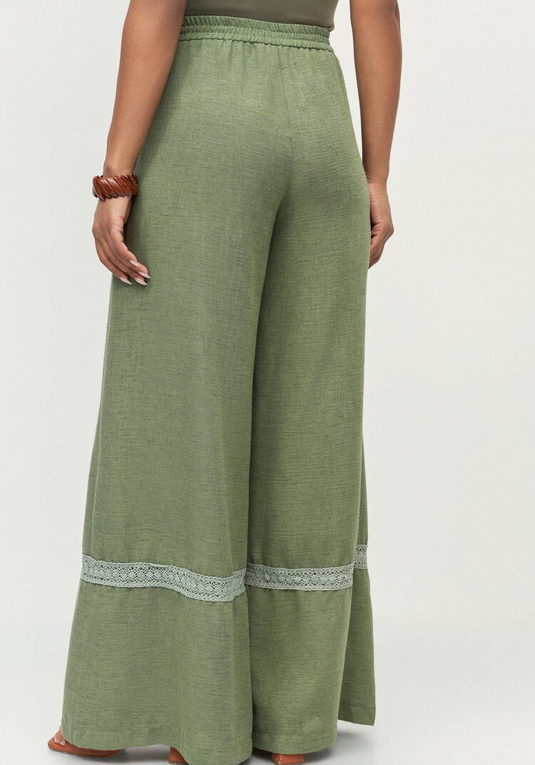 Брюки с вставками кружева Светлана шир.  750, рис. 11