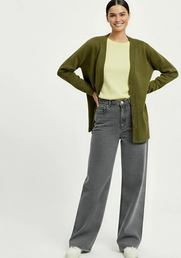 Кардиган на пуговицах утепленный шир.  580, рис. 43