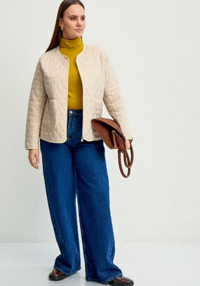 Куртка демисезонная с накладными карманами