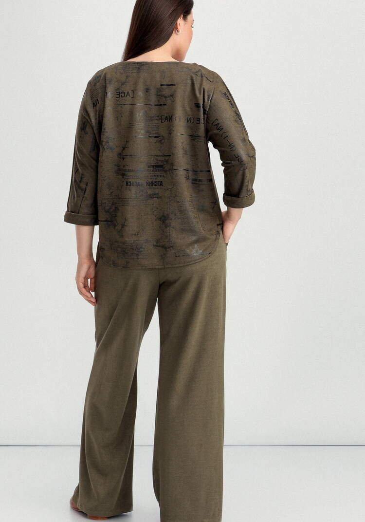 Костюм свободного кроя шир.  750, рис. 31