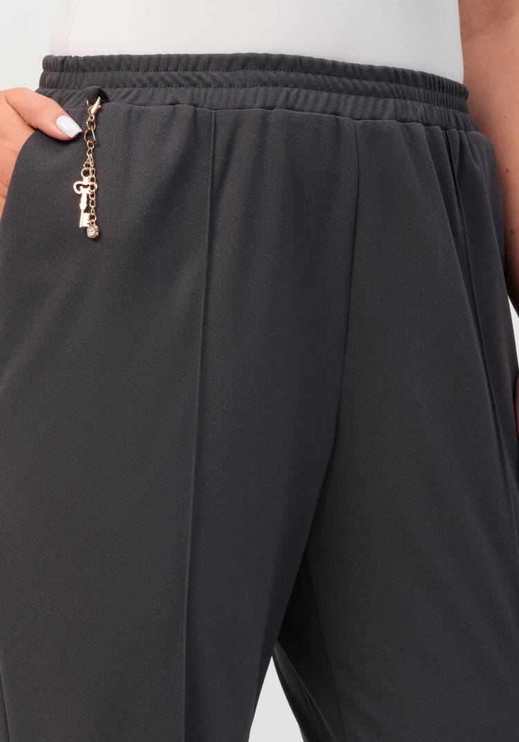 Брюки прямые на резинке по поясу шир.  750, рис. 14