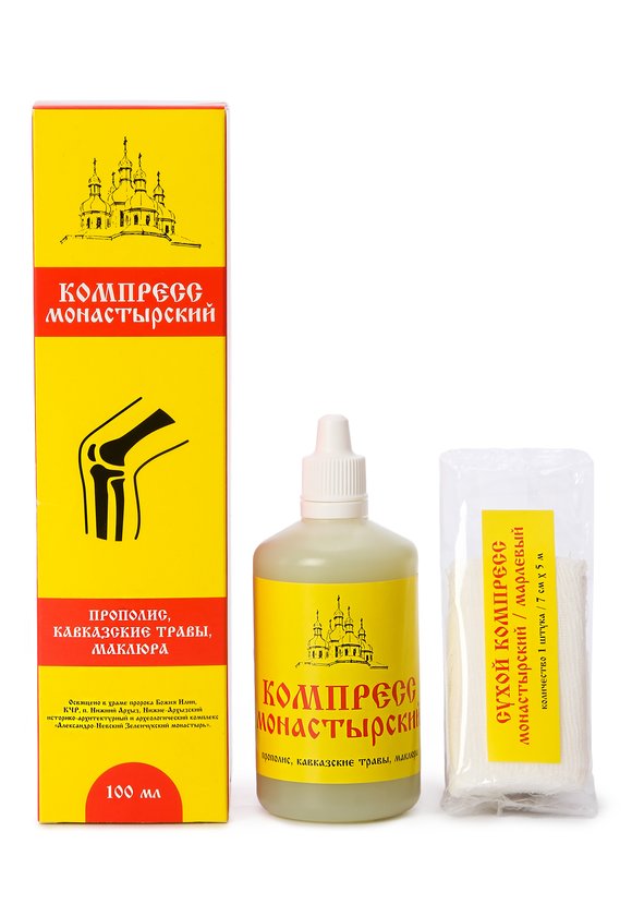 Компресс монастырский с прополисом, 3 шт. шир.  580, рис. 2