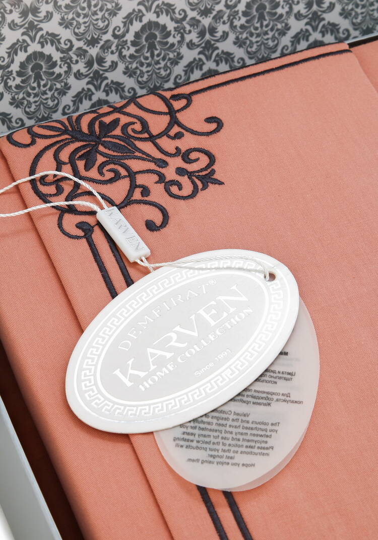 КПБ сатин с вышивкой, евро шир.  750, рис. 14