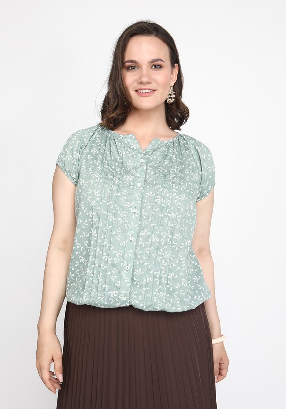 Блуза Свободное время шир.  580, рис. 2