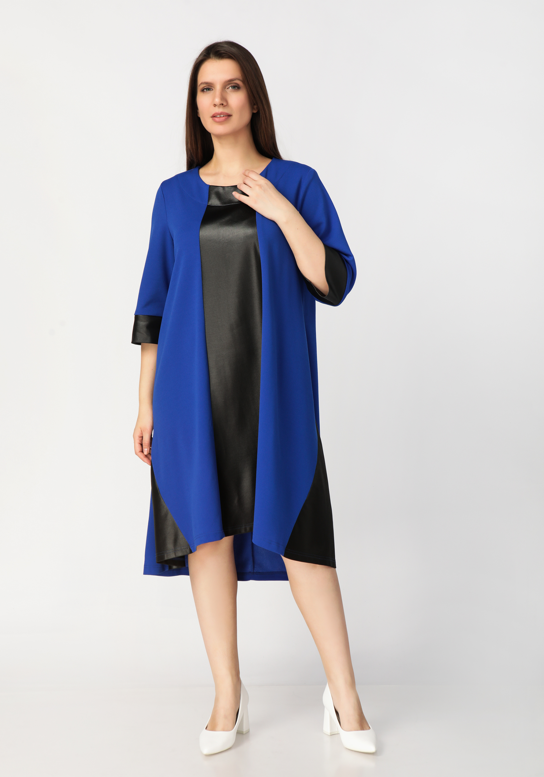 Платье "Орна" Kumar collection, цвет синий, размер 68 - фото 1