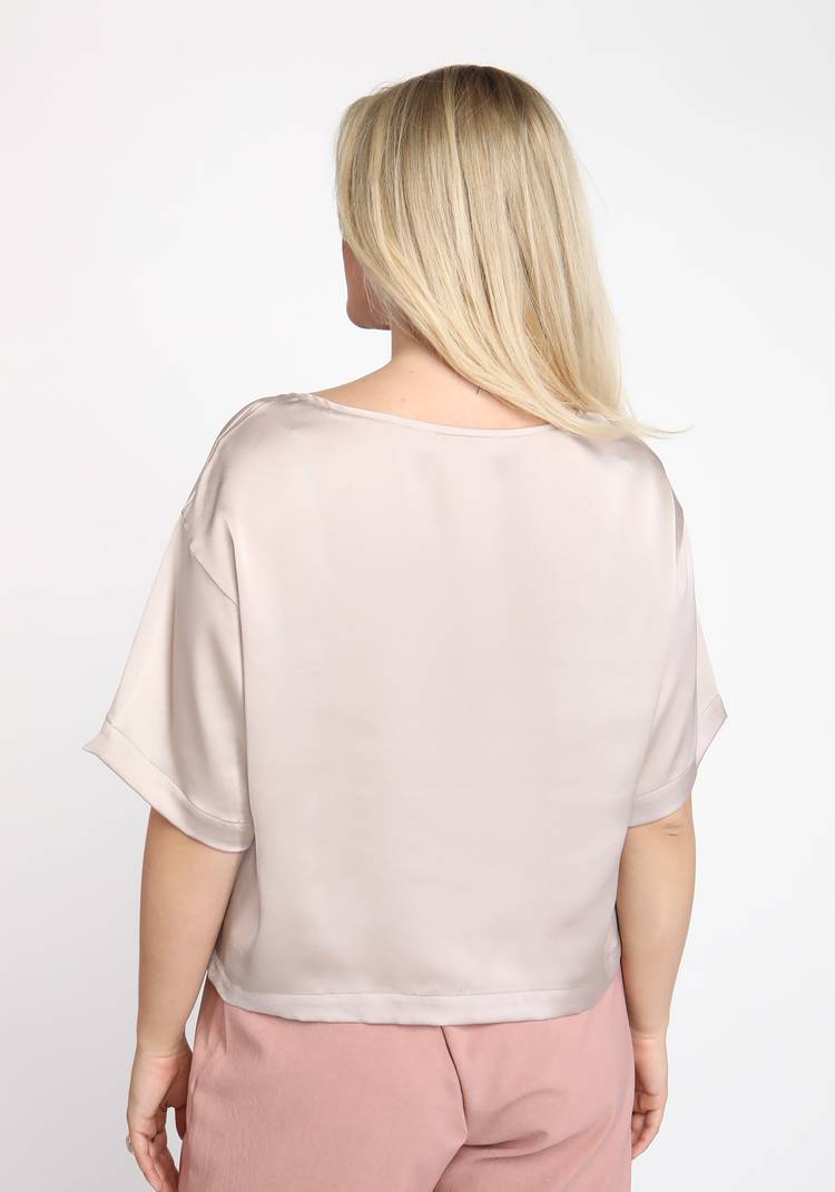 Блуза комфортного свободного кроя шир.  750, рис. 3