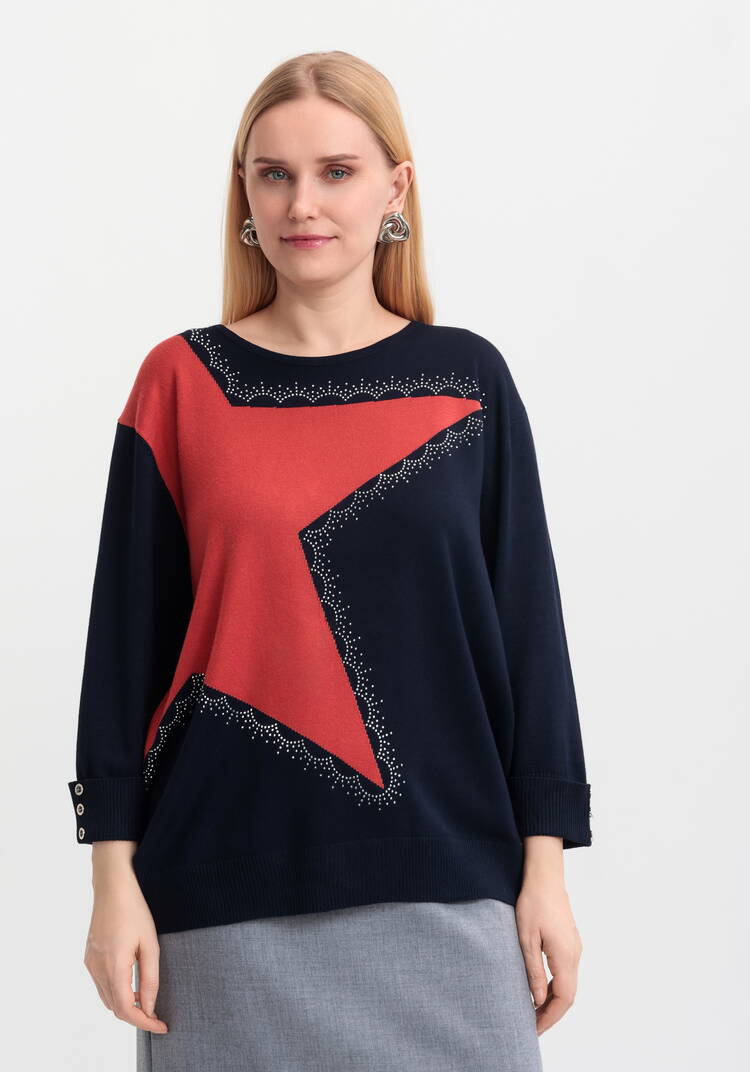 Джемпер Галактика на плечах шир.  750, рис. 4