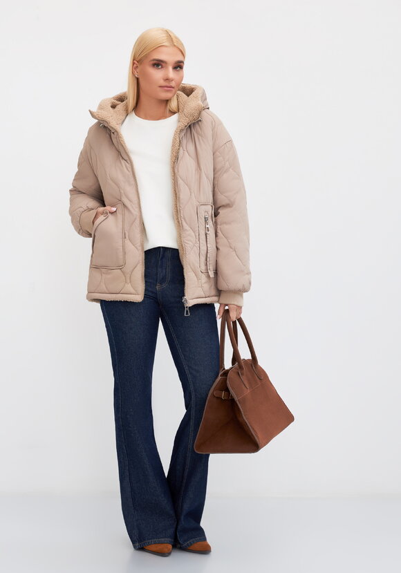 Куртка двусторонняя с капюшоном Веста шир.  580, рис. 10