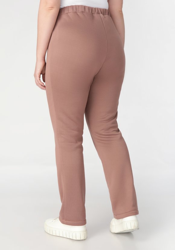 Брюки на резинке утепленные шир.  580, рис. 6