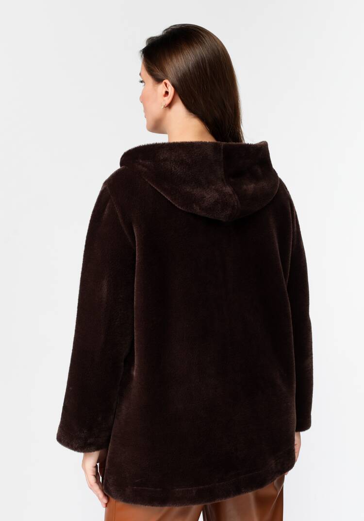 Толстовка плюшевая на молнии с капюшоном шир.  750, рис. 10