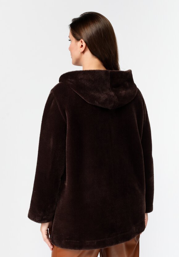 Толстовка плюшевая на молнии с капюшоном шир.  580, рис. 10