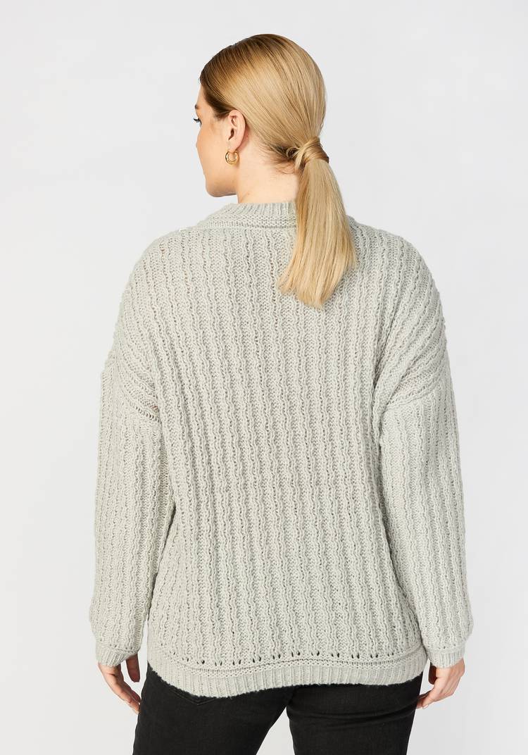 Джемпер женский Теплый вечер шир.  750, рис. 6