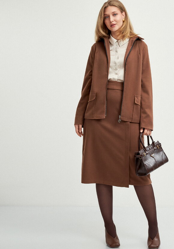 Жакет прямого силуэта на молнии шир.  580, рис. 2