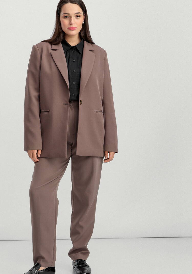 Пиджак однобортный на подкладке шир.  750, рис. 9