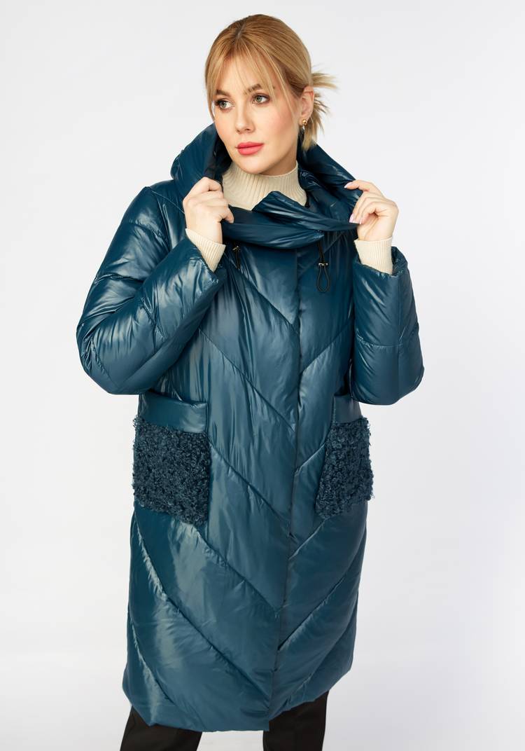 Куртка женская с капюшоном Мюрель шир.  750, рис. 1