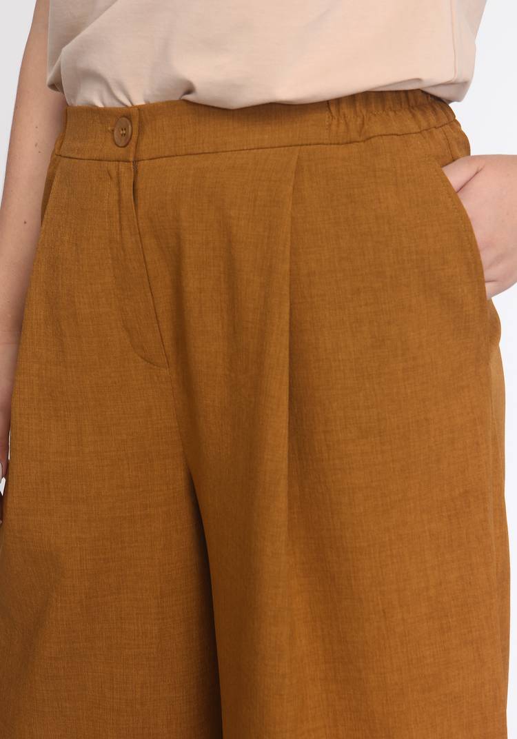 Бермуды с мягкими складками шир.  750, рис. 19