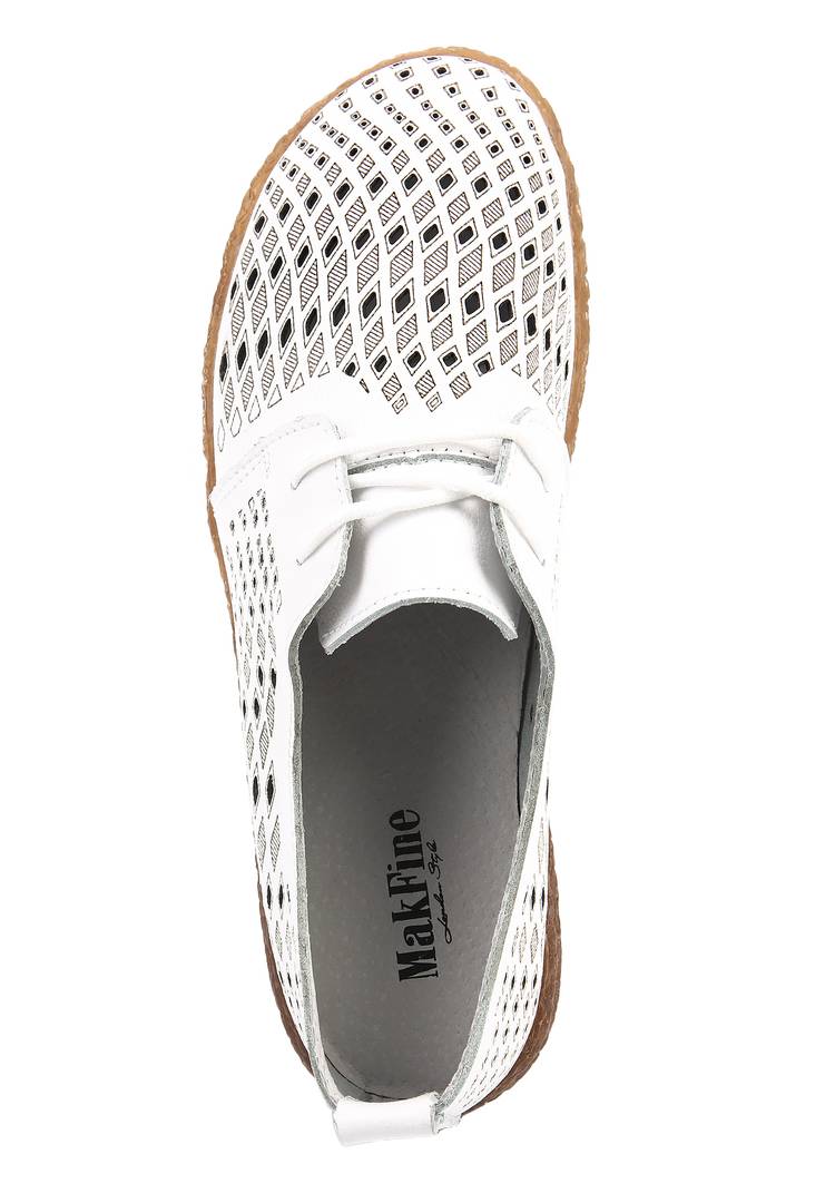 Полуботинки летние женские Хеленн шир.  750, рис. 3