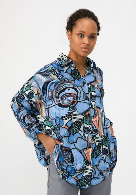 Блуза Обворожительный взгляд шир.  580, рис. 64