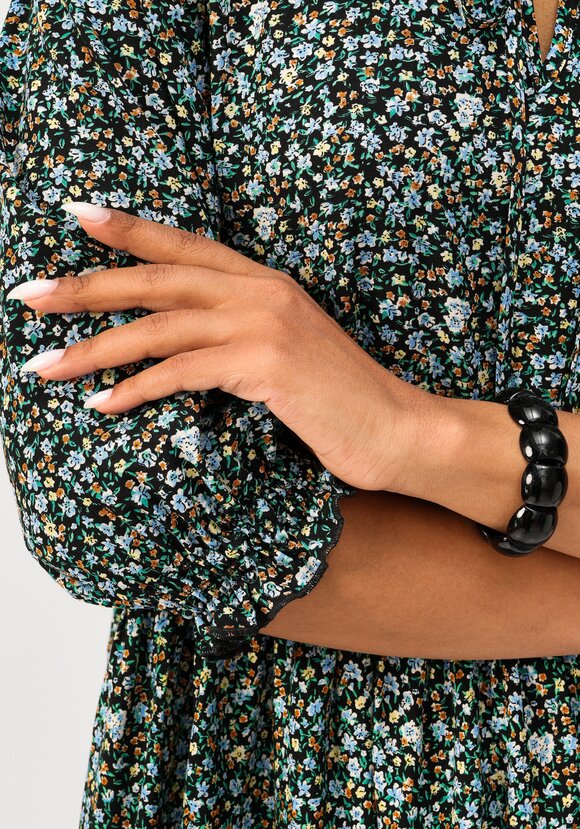 Платье с ярусами из штапеля шир.  580, рис. 14