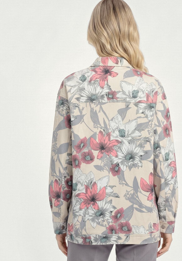 Жакет Цветочный узор шир.  580, рис. 15